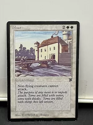 Legends MTG  Moat  Magic Rare • $899