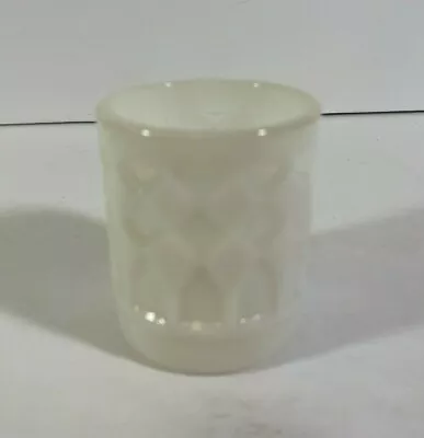 Vintage  Milk Glass Toothpick Holder    B17 • $8.95