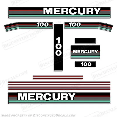 Fits Mercury 1991 100HP Outboard Engine Decal • $99.95