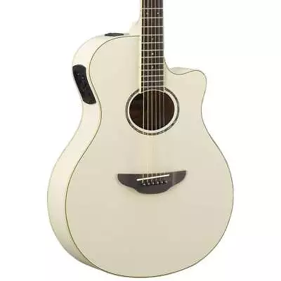 Yamaha APX600 Acoustic Electric Guitar - Vintage White • $339.99