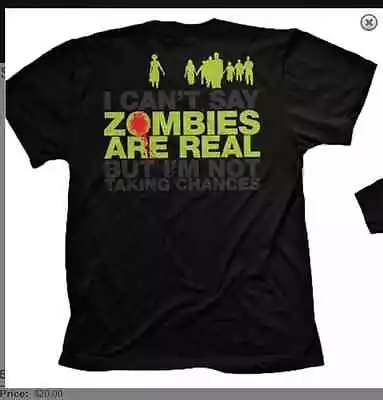 Dpms Panther Arms Tshirt Med Zombies R Real  223 Oracle Lr308 The Walking Dead • $22.99