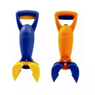 (blue)Mechright Hand Sand Digger Toy With Excavator Grab And Drill Improve • $18.03