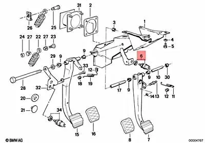 Genuine BMW M5 Z3 M Roadster E30 E31 E32 E34 E36 Stop Light Switch 61318360417 • $66.49