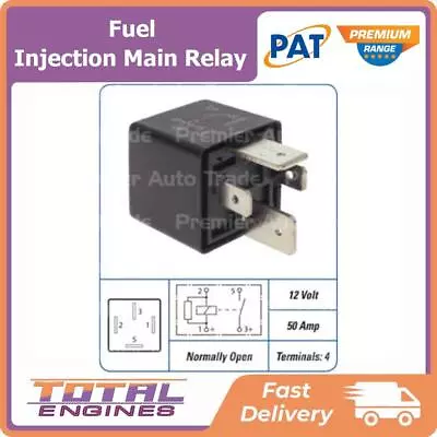 PAT Premium Fuel Injection Main Relay Fits Holden Vectra JR 2.0L 4Cyl C 20 SEL • $58.90