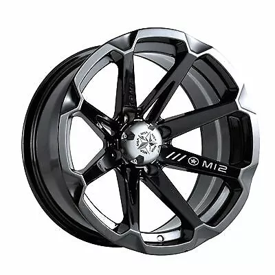 4/137 Motosport Alloys M12 Diesel Wheel 14x7 4.0 + 3.0 Black • $155.07