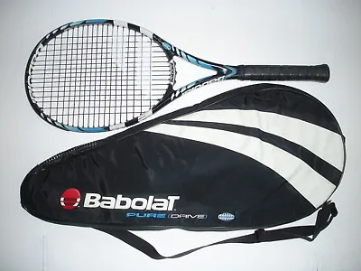 BABOLAT PURE DRIVE PLUS RODDICK CORTEX 11.0oz TENNIS RACQUET 4 1/4 (NEW STRINGS) • $149.99