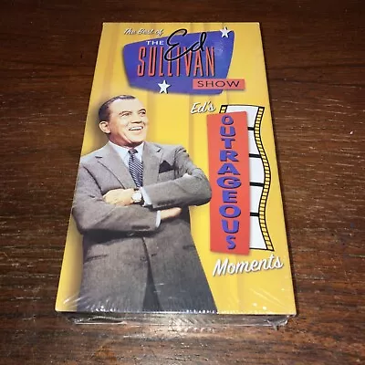 Best Of The Ed Sullivan Shown - Outrageous Moments - VHS 2003 - New Sealed Funny • $9.95