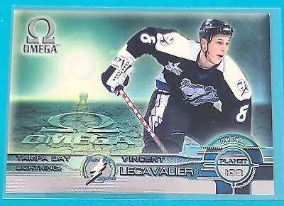 1998-99 Pacific Omega Planet Ice #3 Vincent Lecavalier TB Lightning Card L8 • $4.99