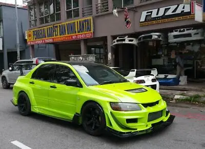 Fit For Mitsubishi Evo 7 Evo 8 Evo 9 Ct9a Varis Time Attack Style Wide Body Kit • $1287.19