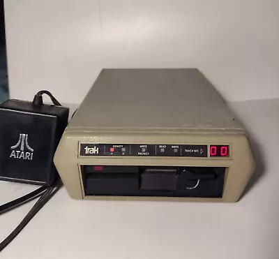 Vintage Trak AT-D Floppy Disk Drive For Atari 8-bit Computer !! *RARE* • $315