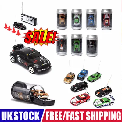 NEW 2.4 GHz Multicolor Coke Can Mini Speed RC Remote Control Toy Car Xmas Gift！ • £6.97