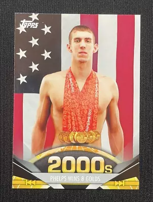 2011 Topps American Pie #192 Michael Phelps Wins 8 Golds • $4.99