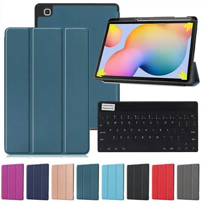 For Samsung Galaxy Tab A 8.0 10.1 A7 S6 Lite A8 10.5  Tablet Keyboard Case Cover • £21.95