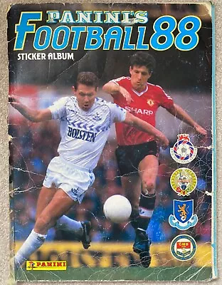 Panini Football 88 Sticker Album English & Scottish Leagues 100% Complete Album • £60