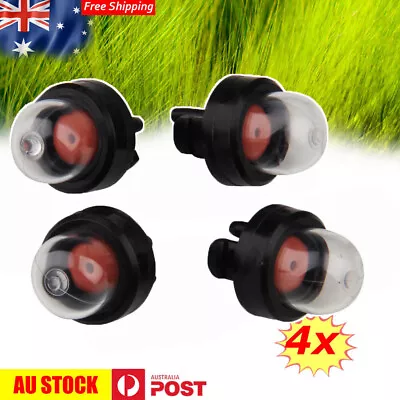 4x Petrol Strimmer Primer Fuel Bulb Pump For Stihl McCulloch Flymo Husqvarna NSW • $9.99