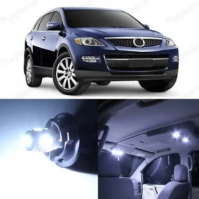 13 X White LED Interior Lights Package For 2007 - 2017 Mazda CX-9 CX9 + TOOL • $12.99