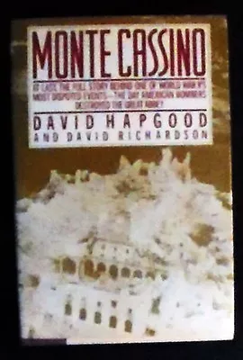 Monte Cassino Hapgood/Richardson HB/DJ 1st Ed. Illustrated FINE  • $12.40