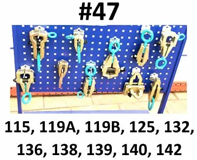 Set#47 Auto Body Frame Machine Tools Heavy 10 Piece  Clamps Mega  • $199