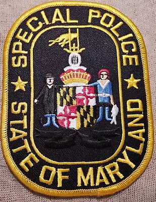 MD Maryland State Special Police Shoulder Patch • $5.46