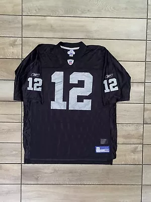Reebok Oakland Raiders NFL Rich Gannon QB 12 Jersey Size 2XL • $30