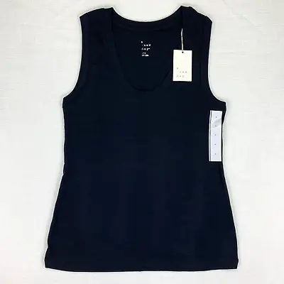 A New Day Women's Tank Top Black Size L Large - New W/Tags • $4.95