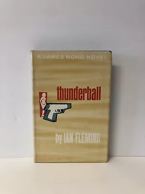 Ian Fleming’s Thunderball 1961 Macmillan BCE W/Dust Jacket James Bond VERY GOOD • $13.40