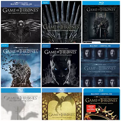 Game Of Thrones Complete TV Series (Blu-Ray) - Choose Your Season • £15.49