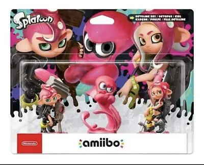 $249.99 • Buy Splatoon Octoling Amiibo 3-Pack For The Nintendo Switch - New/HTF/Boy/Girld 🐙