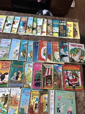 LITTLE GOLDEN BOOKS- You Choose Your Choice Of Title VINTAGE Build A Lot $3 Each • $3