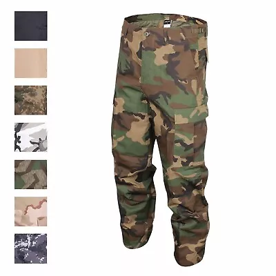 US Ranger Combat Pants Army Trousers Vintage Cargo Pants Camo Tactical Mil-Tec • $29.71
