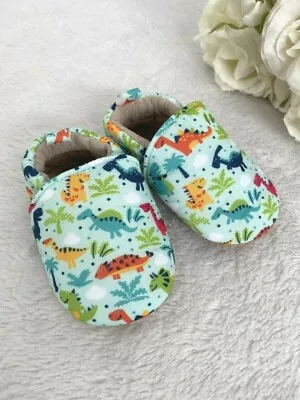 NEW Boys Baby Shoes Cute Dinosaur Baby Shoes - Select Size  • $24.95
