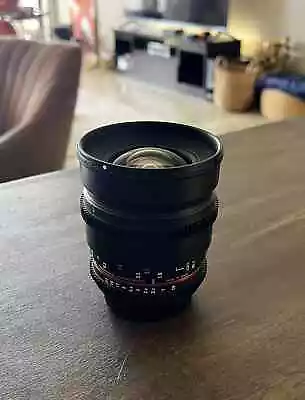 Rokinon 16mm Cine Lens • $250