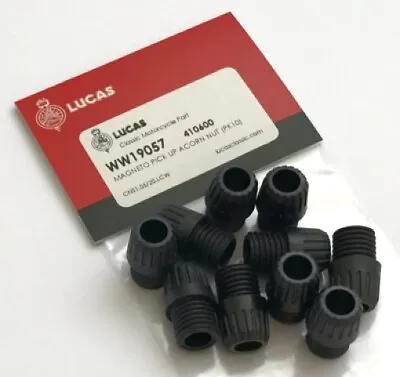 Lucas Pick Up Acorn Top Nut Lu410600 Pack Of 10 • $31.57