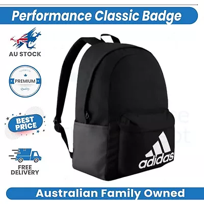 Adidas Backpack School Work Carry Sports Gym Kids Adults Travel Bag • $42.90