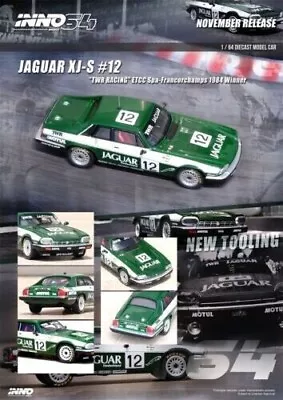 INNO64 1:64 JAGUAR XJ-S #12 TWR RACING ETCC Green • $19.99