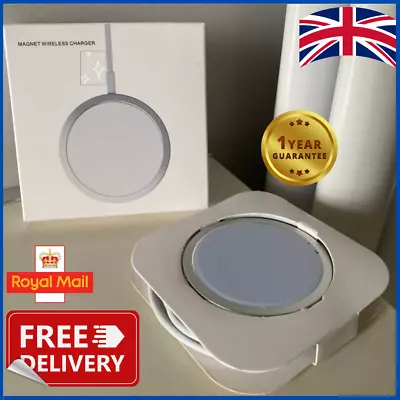 Fast Wireless Charger 15W For Apple MagSafe IPhone 15 14 13 12 11 XR XS Pro Max • £2.25