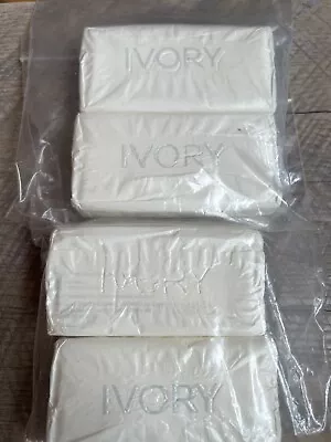 Classic Original IVORY White Bar Soap 4 BARS 99.44% Pure Clean • $17