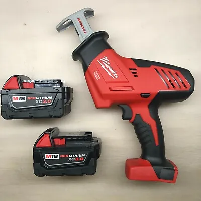 Milwaukee 2625-20 M18 Volt Hackzall Reciprocating Saw W/ 2 Batteries New • $159