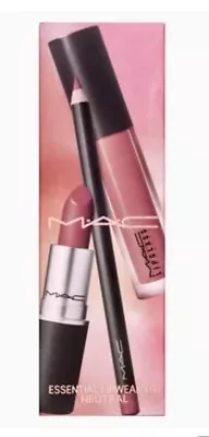 MAC Essential Lipwear Kit In Neutral Brand New Full Size  • $47.50