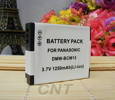 1250mAH Li-ion Battery For Panasonic DMW-BCM13E Lumix TZ60TZ55 TZ70TZ71 • £7.80