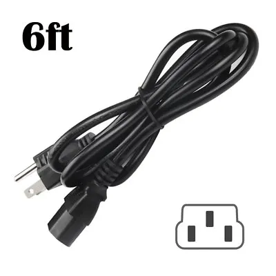 6ft AC Mains Power Cord Cable For VOX AC4TV 4 Watt Electric Guitar Amplifier • $8.85