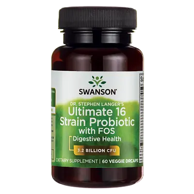 Swanson Dr. Stephen Langer's Ultimate 16 Strain Probiotic With Prebiotic Fos ... • $13.12