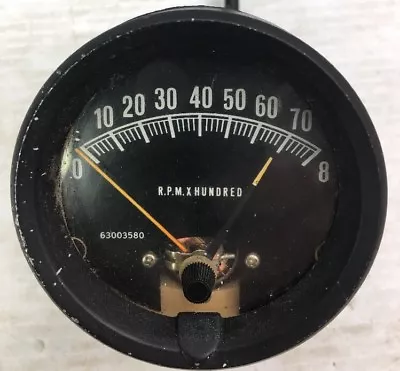 Vintage 0-8000 Rpm Tachometer Tach  Old School Gasser  Rat Rod Hot Rod 3 1/4” • $89.50