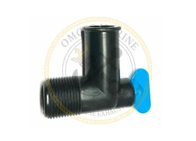 (PAIR) Mercruiser Inboard  & Stern Drive Elbow Drain Plug &Hose Fitting Kit Assy • $13.50