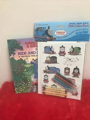 Thomas The Tank Engine Make Your Own Little Golden Book New In Sealed Package & • $13.99