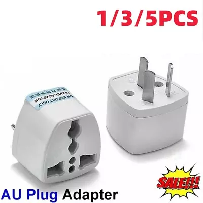 US UK EU Universal To AU Australia AC Power Adapter Plug Travel Converter • $12.82