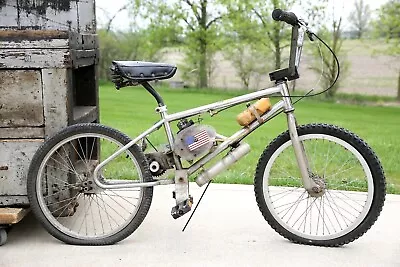 Vintage 80s Mongoose BMX Bike Old School Expert Pro Redneck Stem Motor For Parts • $549.99