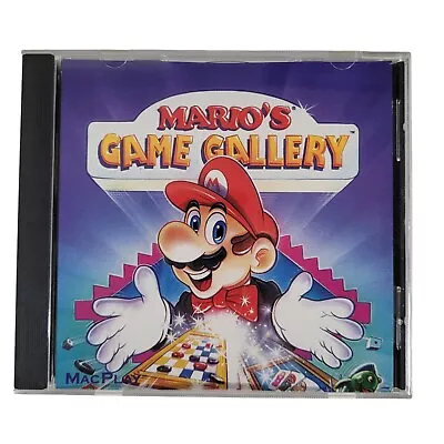 Mario's Game Gallery MacPlay CD-ROM Interplay Productions Nintendo • $29.43