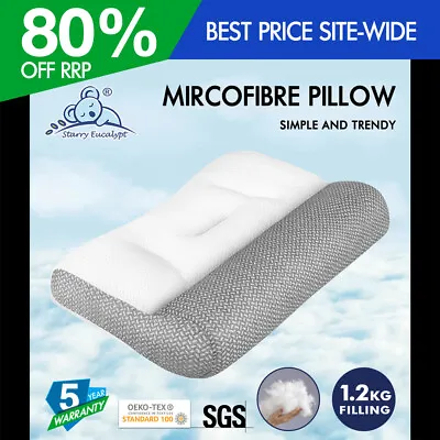 S.E. Cervical Ergonomic Pillow Contour Neck Orthopedic Pain Relief Bed Pillow • $34.95