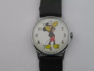 Vintage Mickey Mouse Watch 1960-70 WDP 3010-2470 • $25